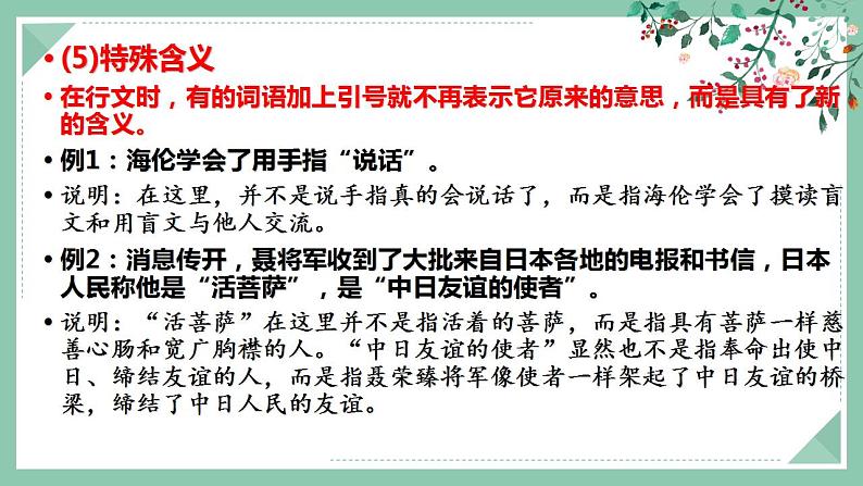 2022年中考语文第二轮复习专项：标点符号（共28张PPT）第5页