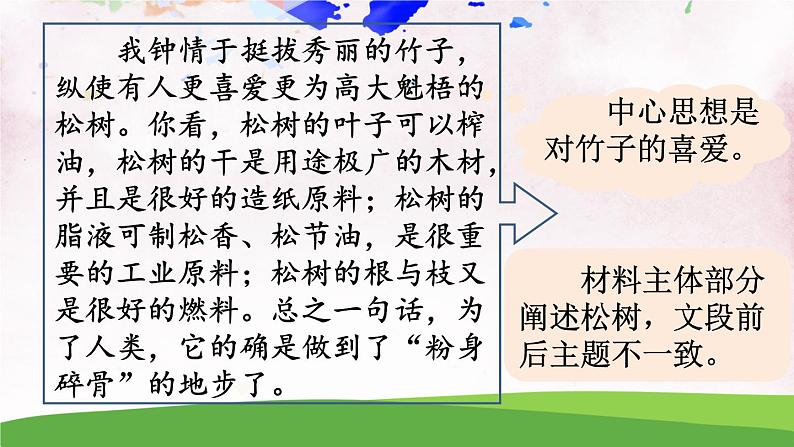 人教部编版 (五四制) 语文八年级上册 写作 语言要连贯课件PPT05