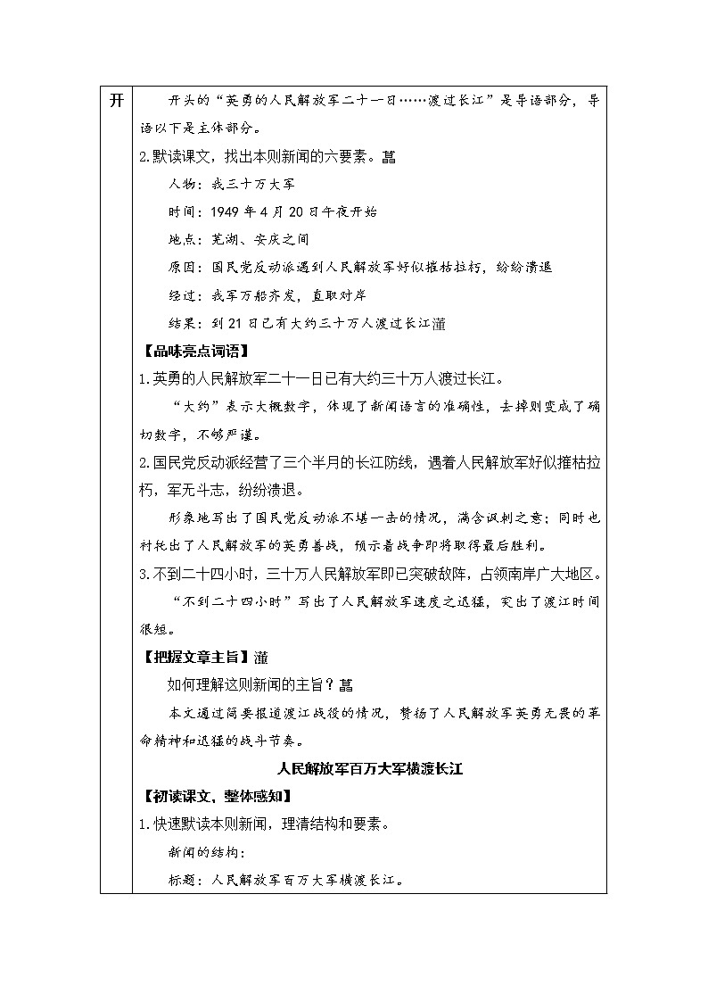 人教部编版 (五四制)语文八年级上册 第一单元  1 消息二则【课件+教案+音视频素材】03