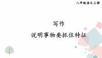 初中语文人教部编版 (五四制)八年级上册（2018）写作 说明事物要抓住特征图片课件ppt