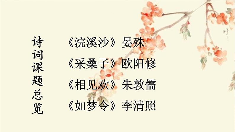 人教部编版 (五四制)语文八年级上册 第六单元  课外古诗词诵读【课件+教案+音视频素材】02