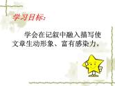 记叙中融入描写课件PPT