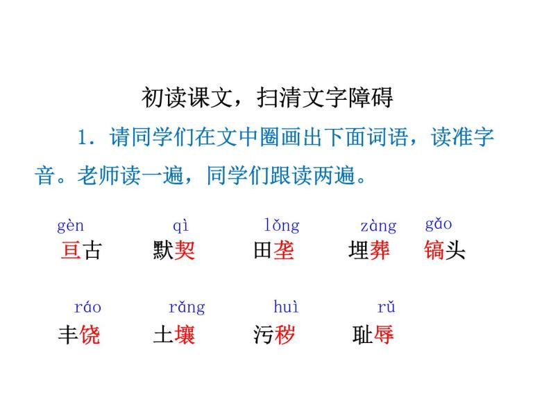 8.《土地的誓言 》2课时课件+教案+导学案+同步检测+素材 (2)08