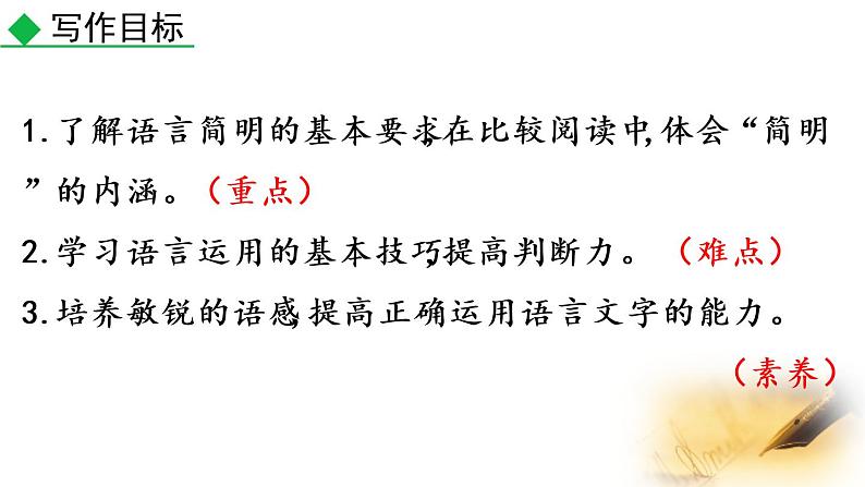 写作 语言简明 课件第3页