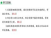 第六单元课外古诗词诵读 课件