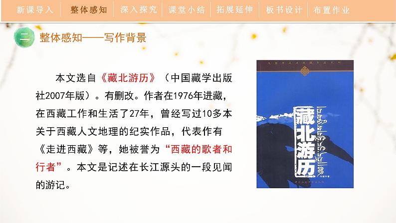 18《在长江源头各拉丹冬》教学课件08