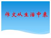 作文从生活中来课件PPT