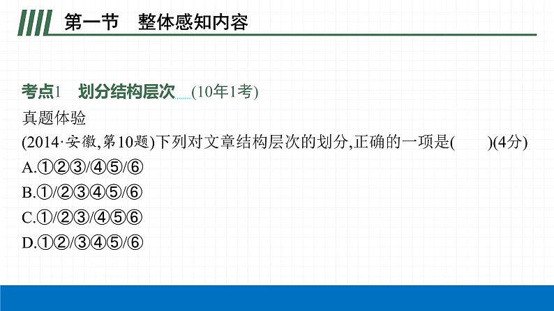 2022届初中语文一轮复习 专题五　议论文阅读（二） 精品课件第4页