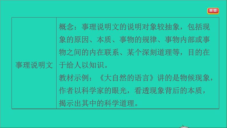 中考语文阅读第45课时实用类文本__说明文阅读一课堂讲本课件07