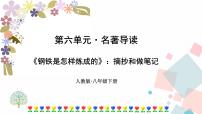 人教部编版八年级下册名著导读 《钢铁是怎样炼成的》：摘抄和做笔记课堂教学ppt课件