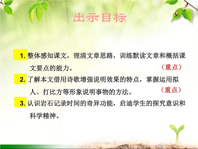 最新部编版初中语文八年级下册 第二单元《时间的脚印》课件第4页