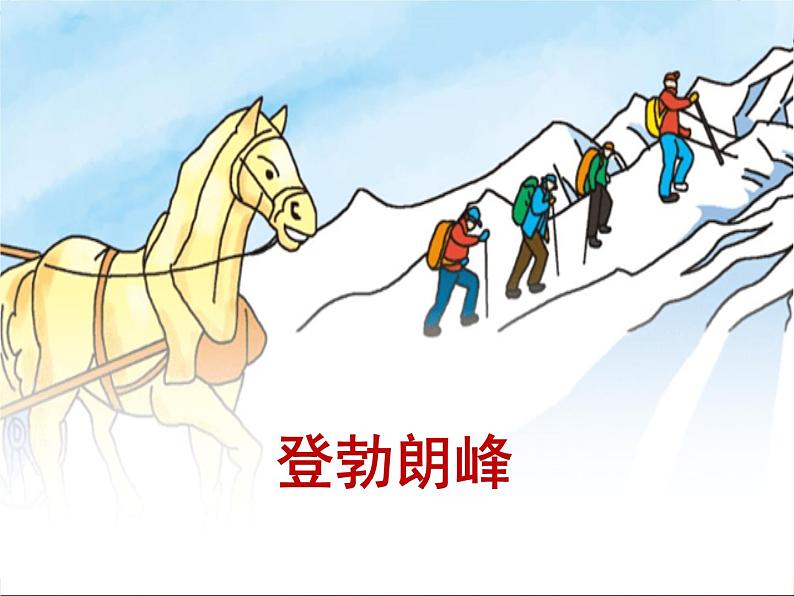 最新部编版初中语文八年级下册 第五单元《登勃朗峰》课件第1页