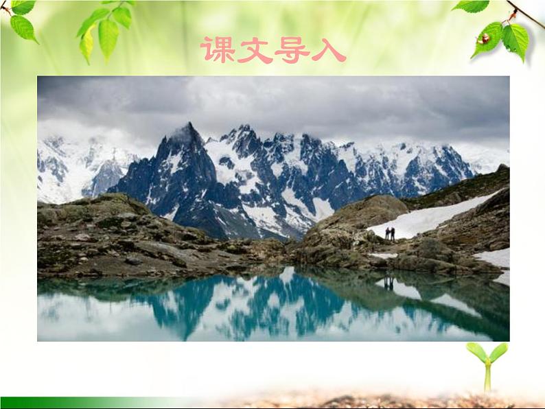 最新部编版初中语文八年级下册 第五单元《登勃朗峰》课件第2页