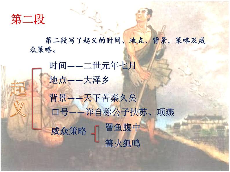 第22课 陈涉世家（第二课时） 九年级语文下册同步课堂优质课件第4页