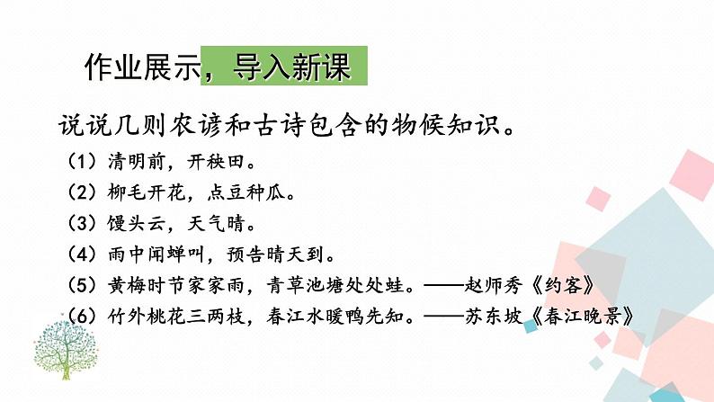 统编八语下 5 大自然的语言【第二课时】第3页