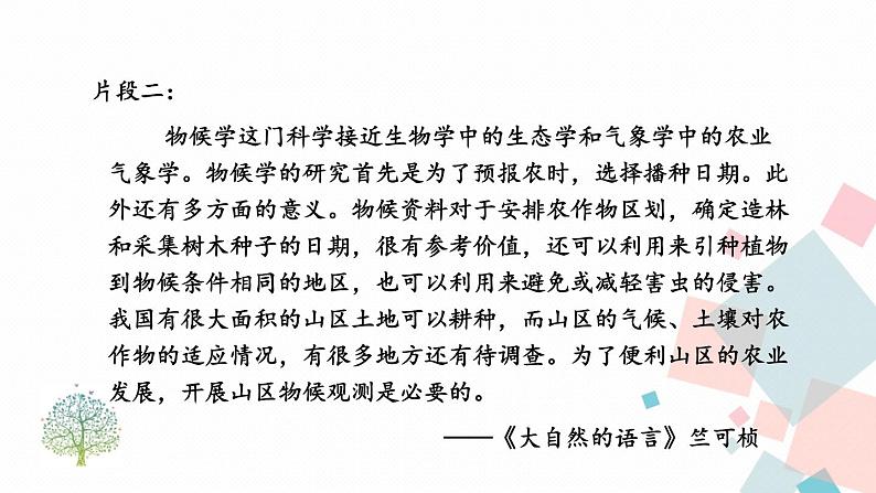 统编八语下 第二单元 写作：说明的顺序【第二课时】第6页