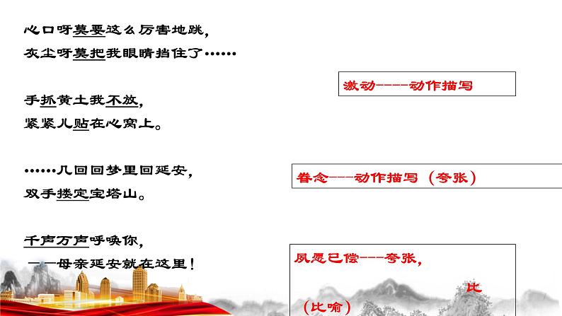 第2课《回延安》课件2021—2022学年部编版语文八年级下册第8页