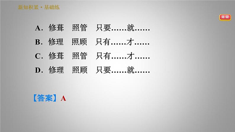 人教版七年级下册语文 第4单元 15. 驿路梨花 习题课件第7页