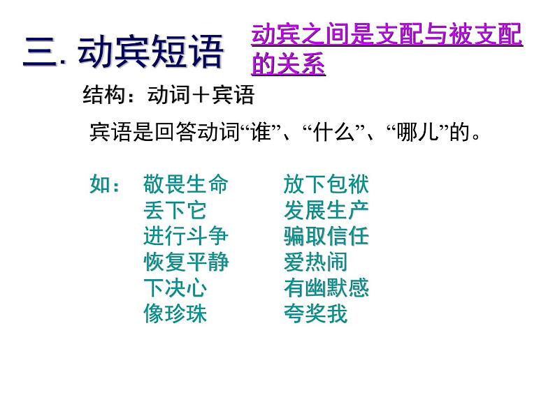 2022年中考语文一轮专题复习：短语类型课件（共18张PPT）第8页