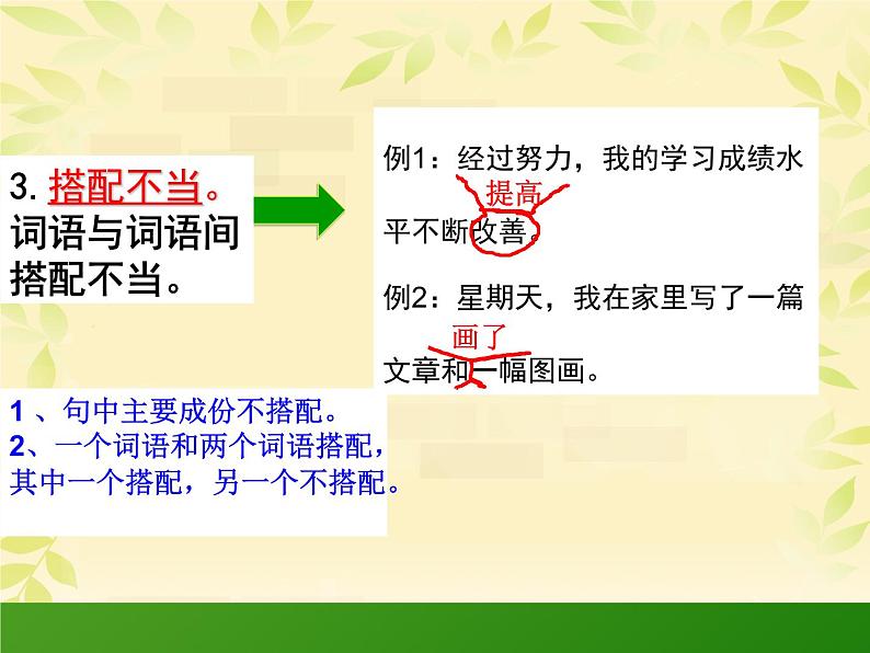 2022年中考语文二轮专项复习：修改病句课件（共21张PPT）05