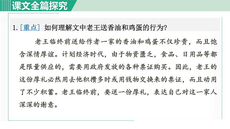 部编版七年级语文下册 第3单元 11老王 课件05