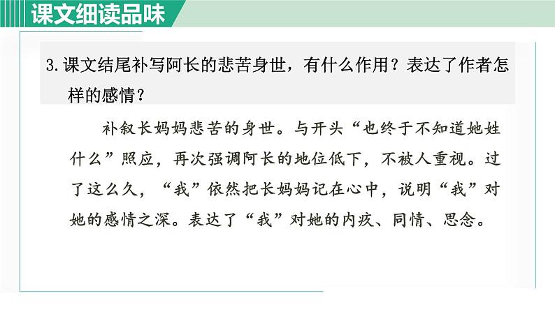 部编版七年级语文下册 第3单元 10阿长与《山海经》 课件04