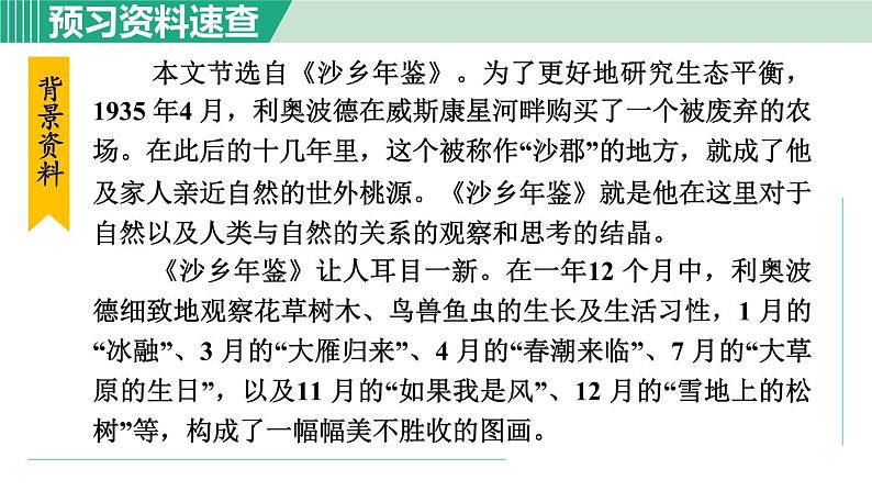 部编版八年级语文下册 第2单元 7大雁归来 课件06