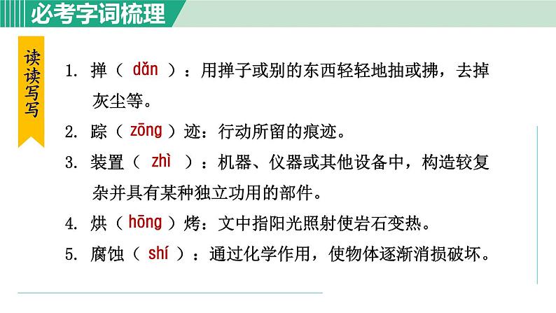 部编版八年级语文下册 第2单元 8时间的脚印 课件07