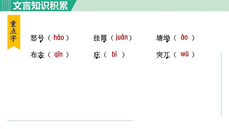 部编版八年级语文下册 第6单元 24唐诗三首 茅屋为秋风所破歌 课件07