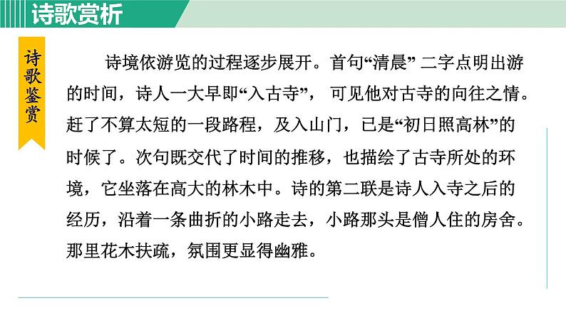 部编版八年级语文下册 第6单元 课外古诗词诵读 课件第7页