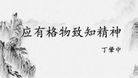 初中语文人教部编版 (五四制)八年级下册（2018）14 应有格物致知精神/丁肇中教学课件ppt