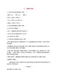 人教版九年级语文上册课后习题设计第六单元21智取生辰纲课后习题
