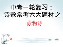 2022年中考语文一轮复习：诗歌常考六大题材之咏物诗（济南专用）（共43张PPT）