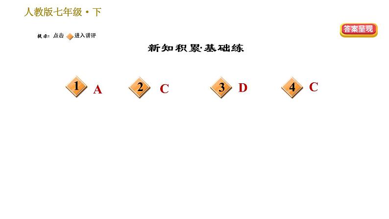 人教版七年级下册语文 第1单元 2　说和做——记闻一多先生言行片段 习题课件第2页