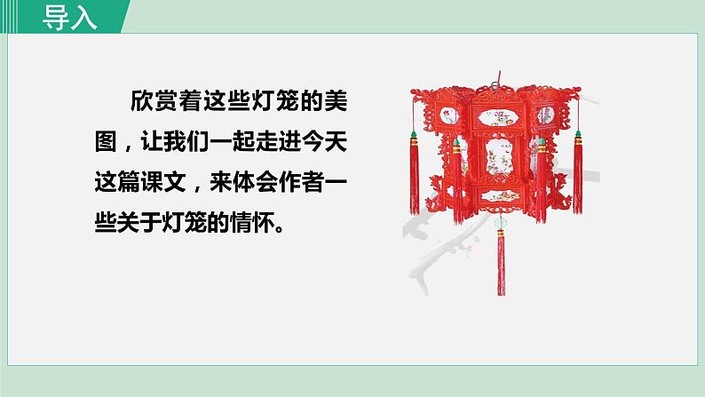 部编版八年级语文下册课件----4.灯笼02