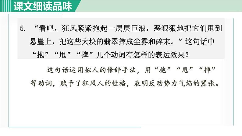 部编版九年级语文下册 第1单元 4海燕 课件06