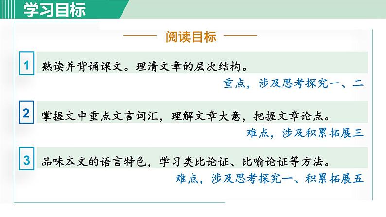 部编版九年级语文下册 第3单元 9鱼我所欲也 课件02