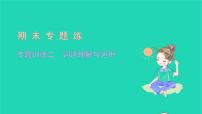 2021八年级语文上册专题训练二词语理解与运用习题课件新人教版