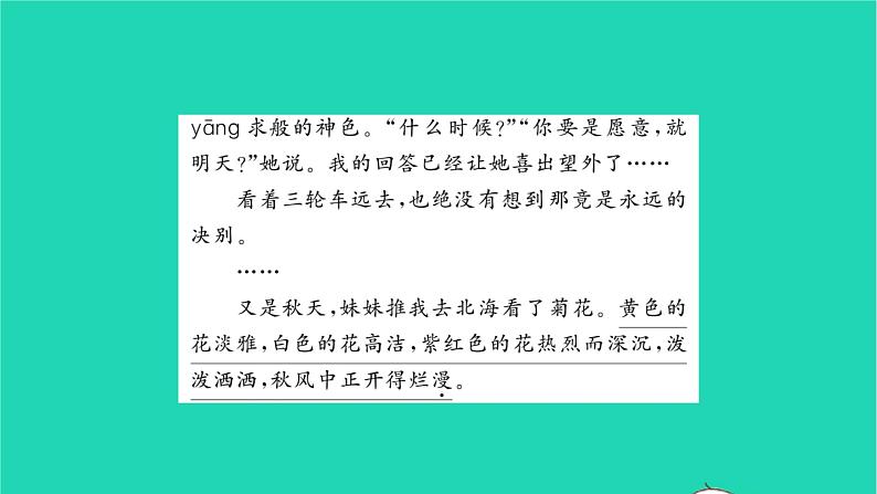 秋天的怀念免费PPT课件下载04