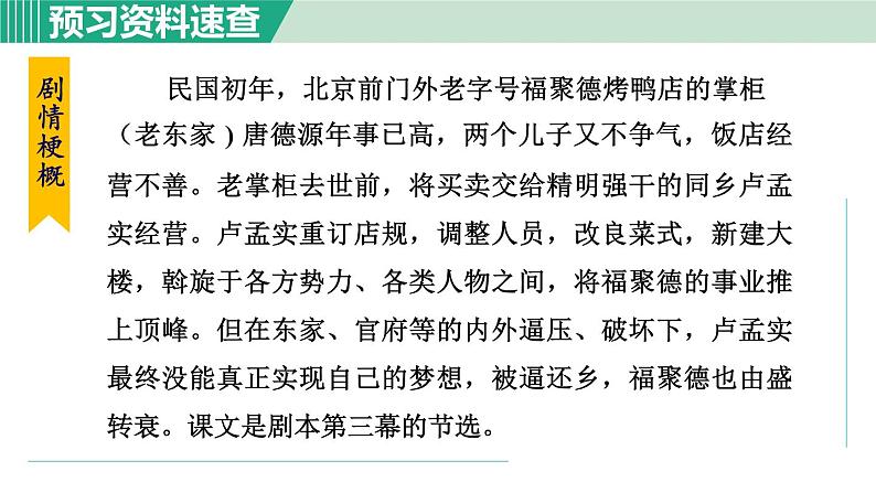 天下第一楼（节选）PPT课件免费下载06