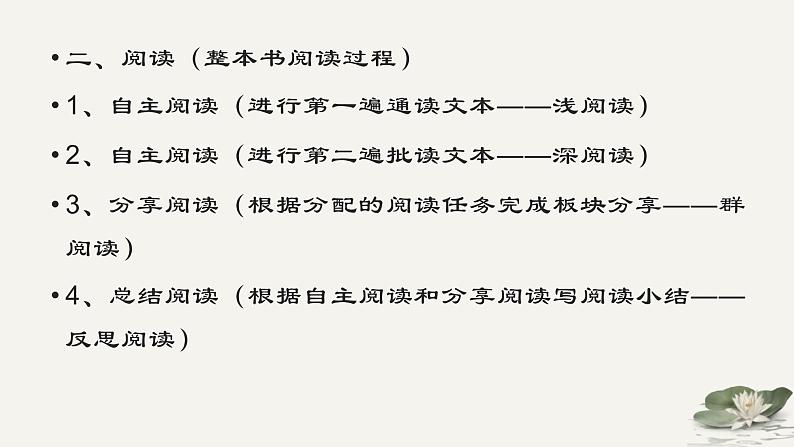 部编版语文七年级下册整本书阅读探索 ——悦读经典 收获成长课件（共23张PPT）第6页