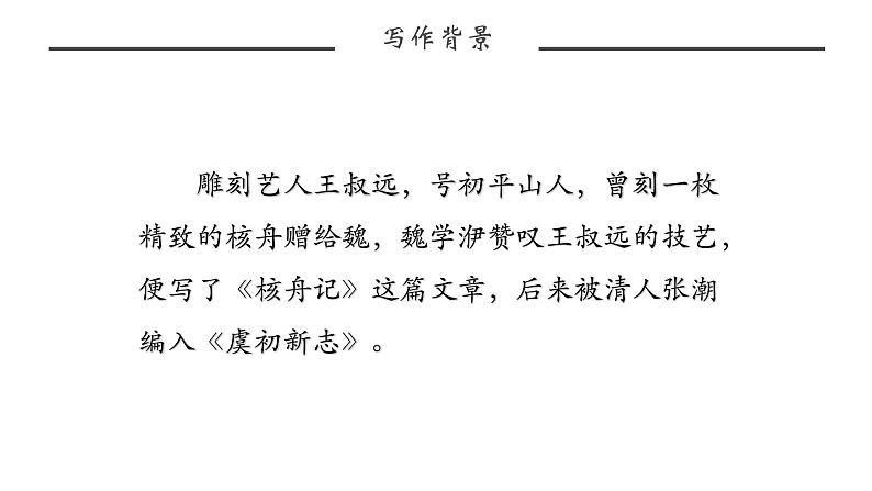 第11课《核舟记》课件2021—2022学年部编版语文八年级下册第4页