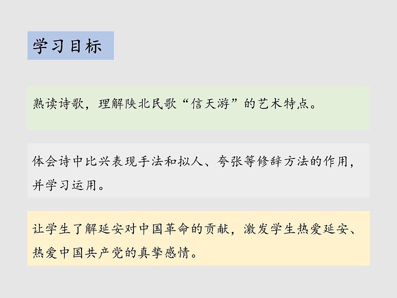 第一单元 2 回延安 教学课件第2页