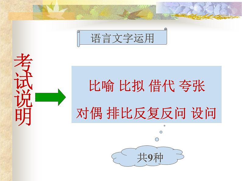 2022年中考语文二轮专题复习：修辞手法（共105张PPT）第3页