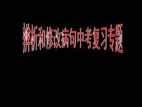 2022年中考语文二轮专题复习：辨析和修改病句（共24张PPT）