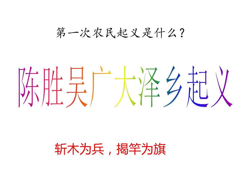 22 陈涉世家-2021-2022学年九年级语文下册精品随堂课件（部编版）01