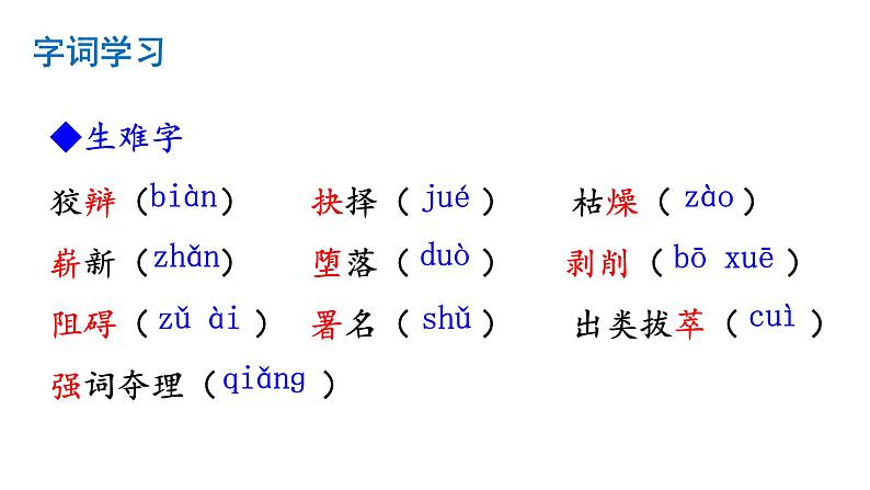 第15课《我一生中的重要抉择》课件   2021—2022学年部编版语文八年级下册第6页