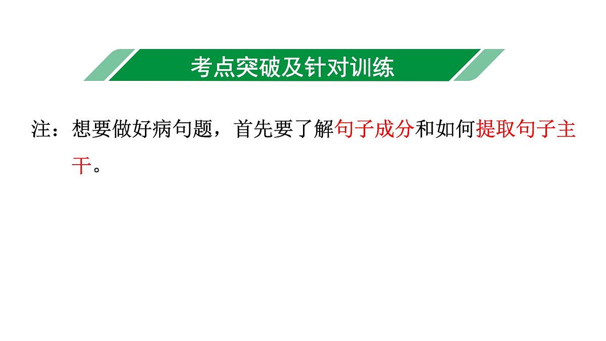 初中 语文语病辨析复习课件（96张PPT）第3页