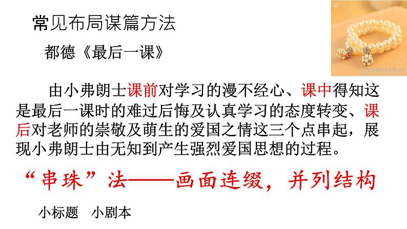 第三单元写作《布局谋篇》课件（共23张PPT）2021—2022学年部编版语文九年级下册第6页