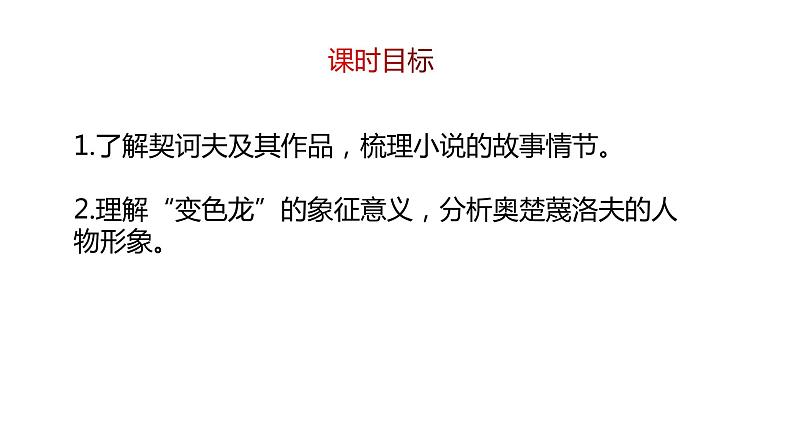 部编版九年级下册：第6课《变色龙》 共2课时 课件05
